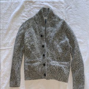 Grey cardigan